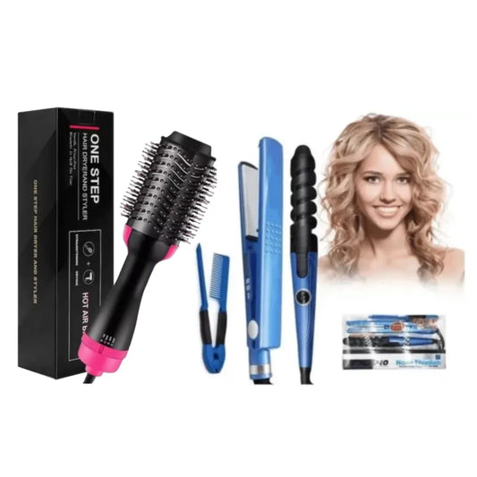 COMBO CEPILLO Nano Titanium - KERATINA 4 EN 1 + ENVIO GRATIS