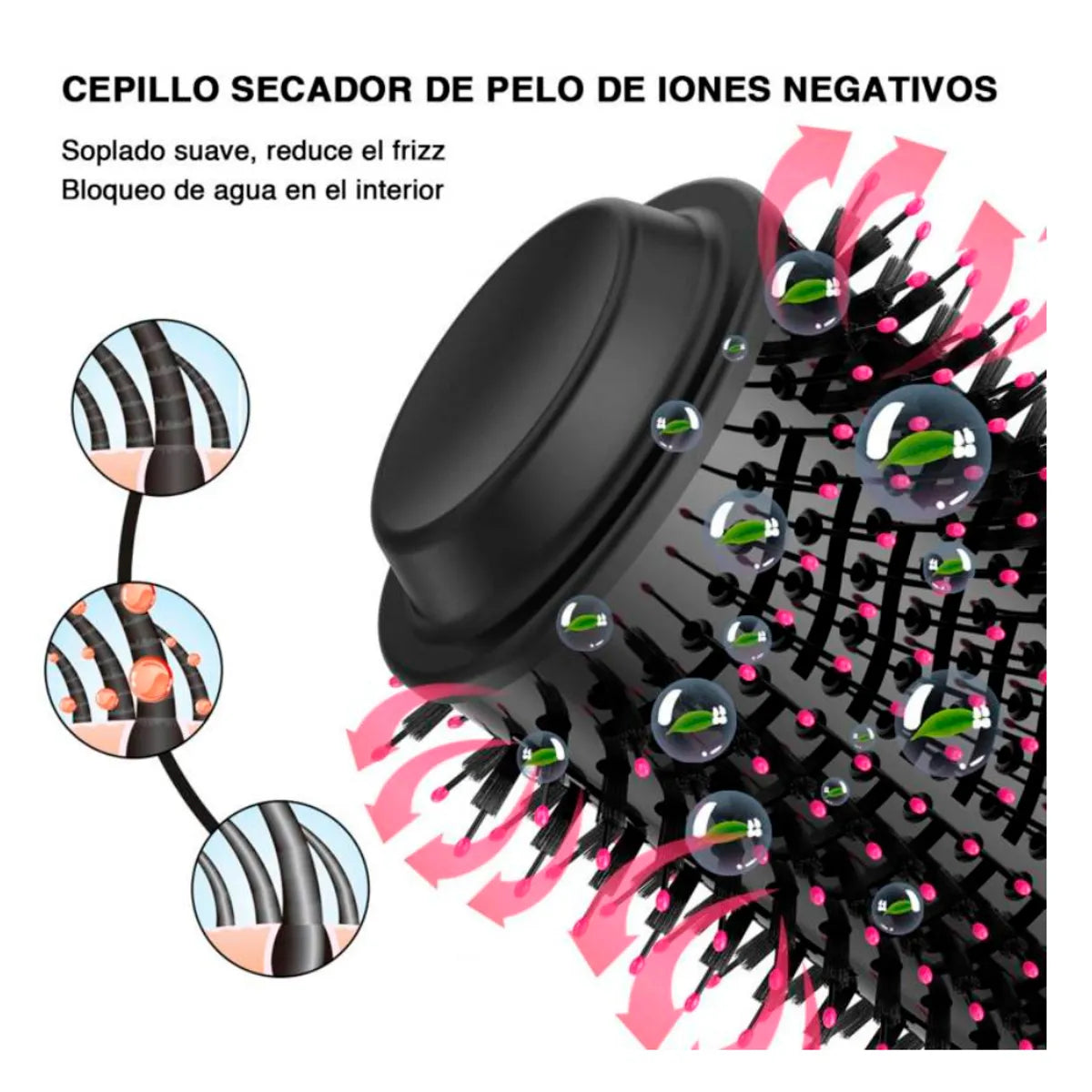 COMBO CEPILLO Nano Titanium - KERATINA 4 EN 1 + ENVIO GRATIS