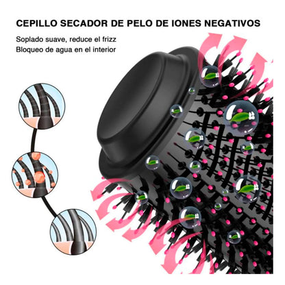 COMBO CEPILLO Nano Titanium - KERATINA 4 EN 1 + ENVIO GRATIS